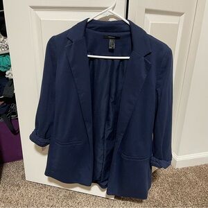 Women's Navy Blazer forever 21 size S